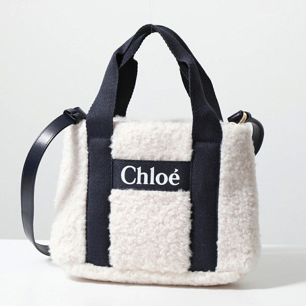 Chloe shoulder bag handbag faux fur charm